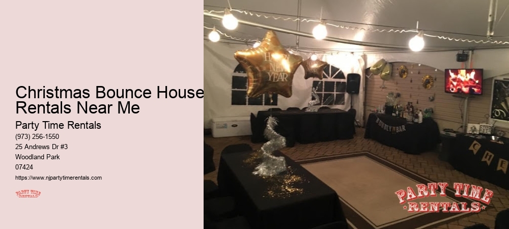 Christmas Bounce House Rentals Near Me