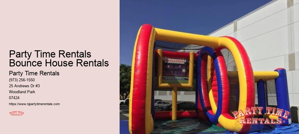 Party Rentals Bounce House Near Me